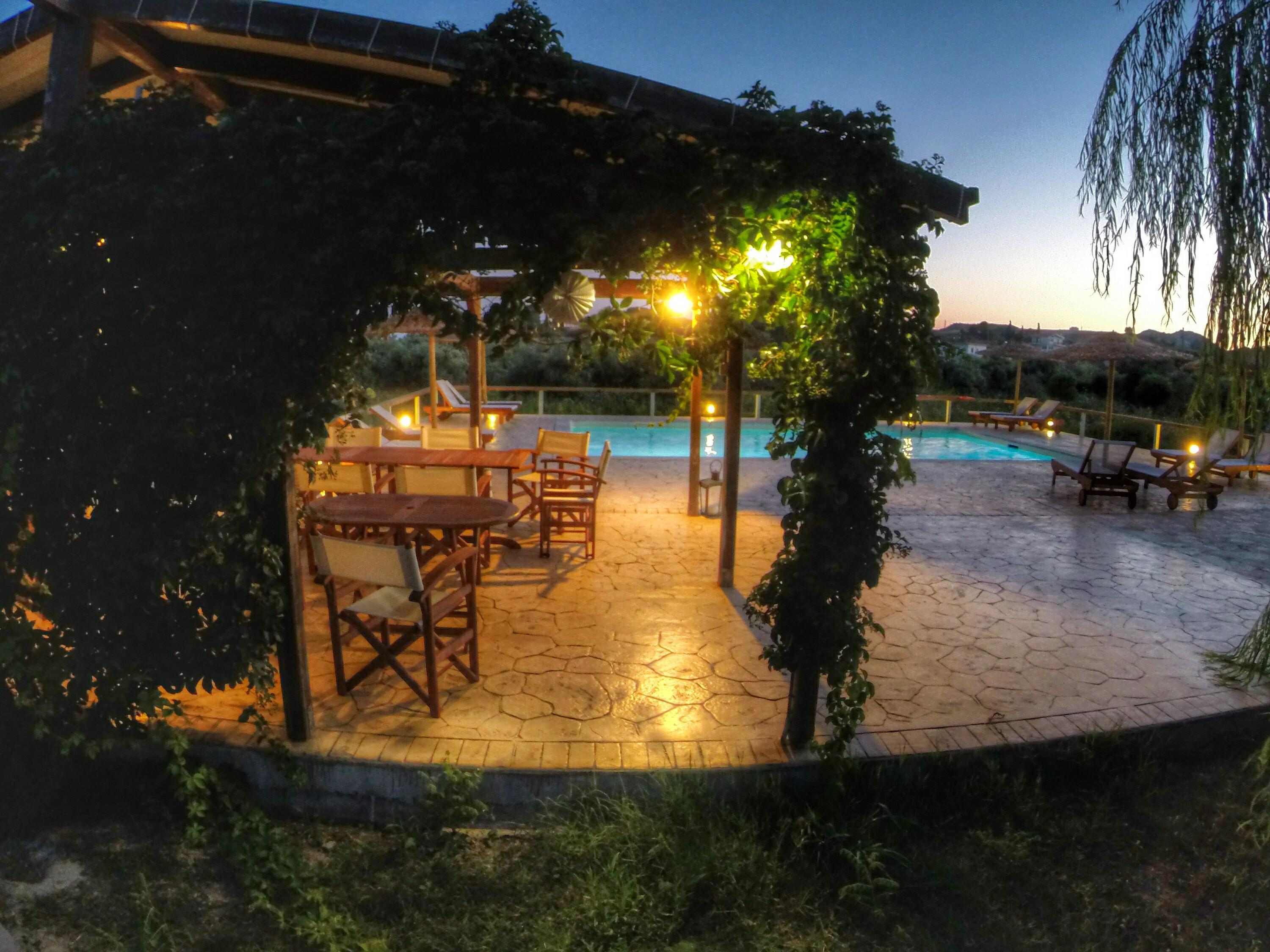 Aggelina S Apartments Xi Beach Exterior foto