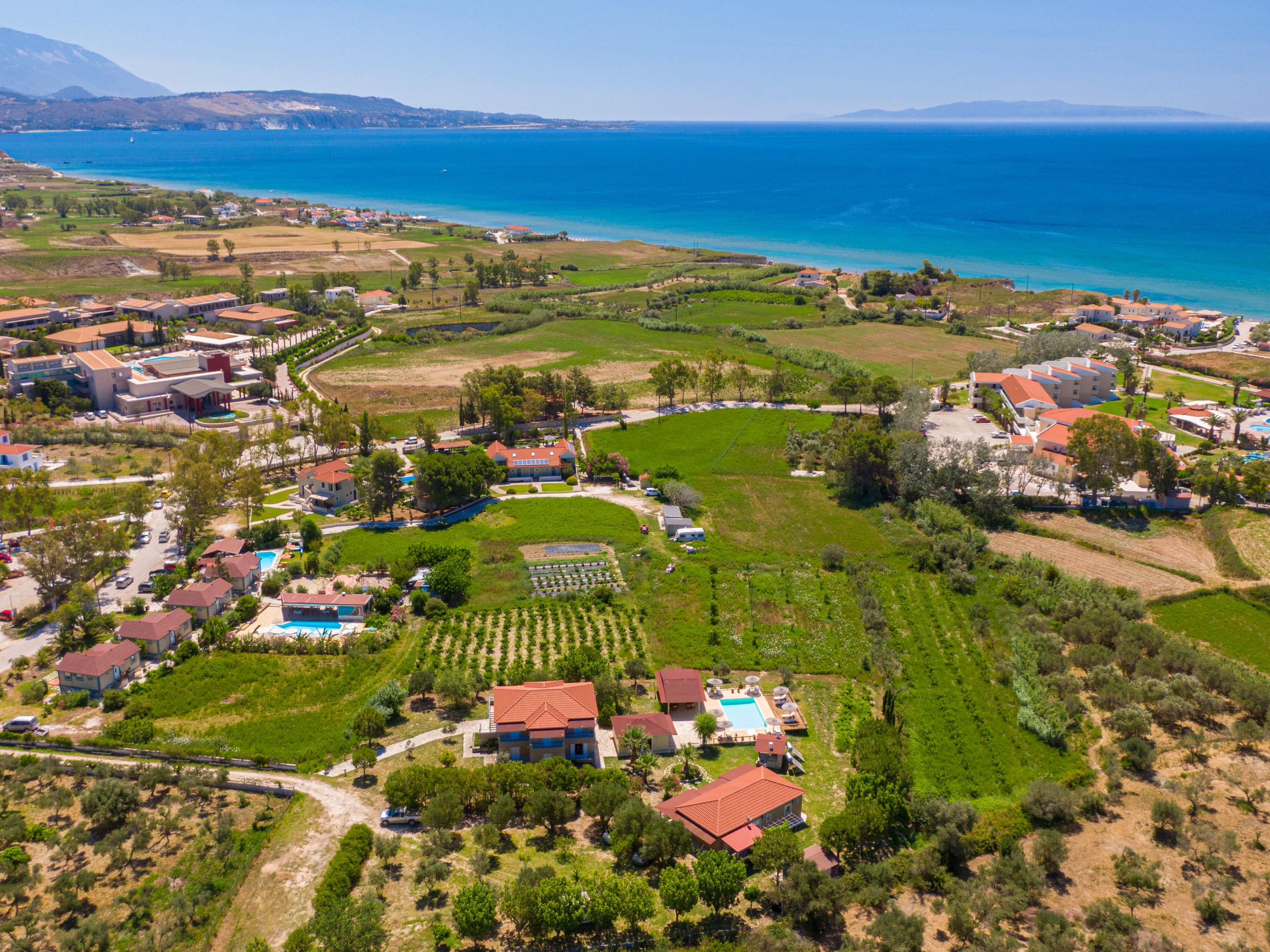 Aggelina S Apartments Xi Beach Exterior foto